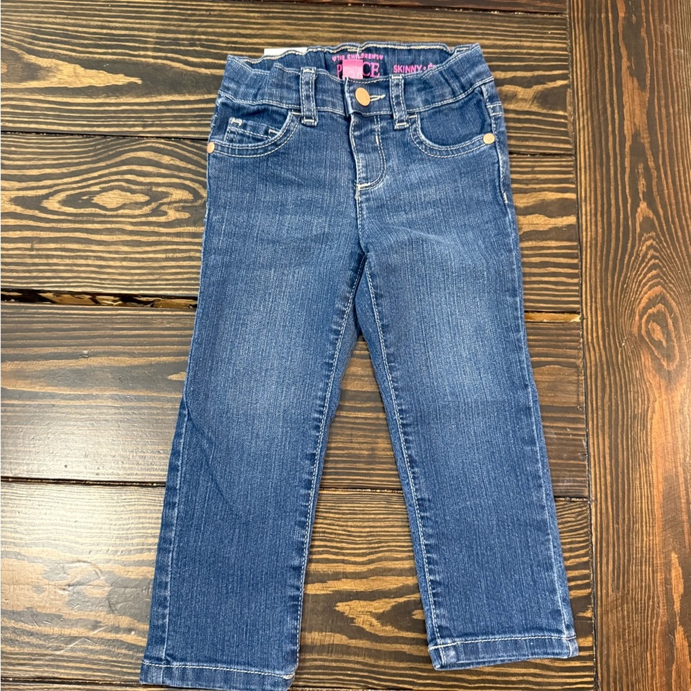 The Children's Place Toddler Denim Jeans NWT 2T - Picture 2 of 7